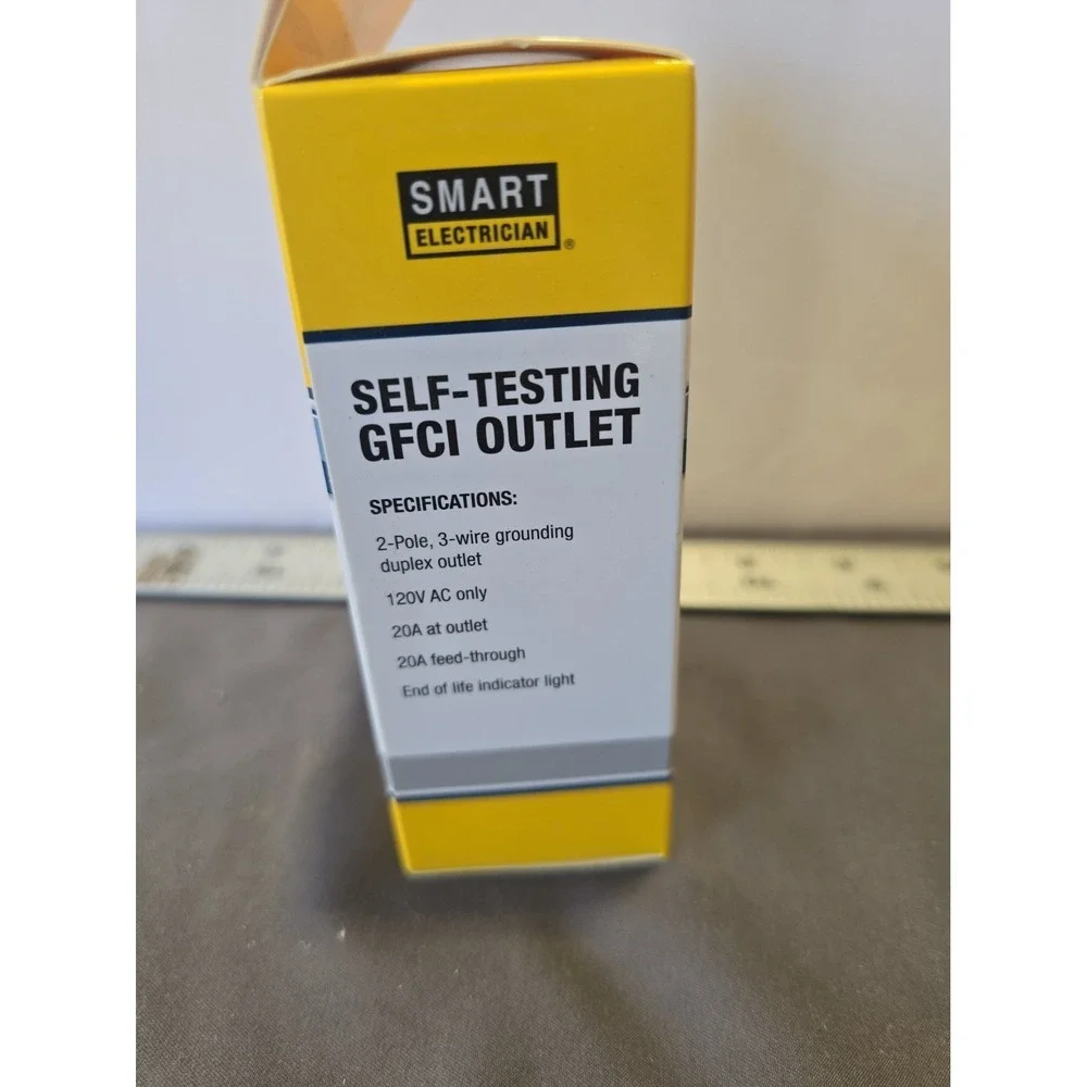 Smart Electrician 20 Amp Self Testing Gfci Outlets. White